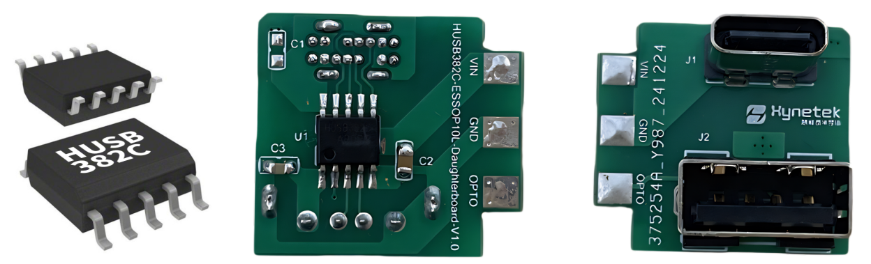 HUSB382C“零外(wài)WEI”的(de)PD快(kuài)充芯片